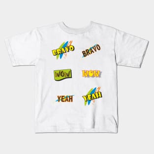 Sticker 1 Kids T-Shirt